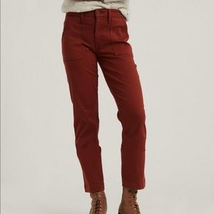 Lucky Brand Utility Straight Pants in Harvest
